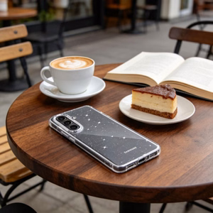 Tech-Protect FlexAir Ümbris for Samsung Galaxy A36 / A37 5G - Clear Glitter