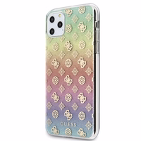 Guess GUHCN65PEOML iPhone 11 Pro Maxmulticolor kõva ümbris Iridescent 4G Peony