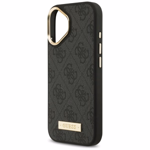 Guess 4G Logo Plate MagSafe ümbris jaoks iPhone 17 must