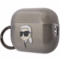 Karl Lagerfeld KKLAP2HNIKTCK Airpods Pro 2 cover must/must Ikonik Karl Lagerfeld