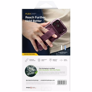 Uniq Heldro Air Magclick Charging ümbris iPhone 18 Pro / 17 Pro – läbipaistev