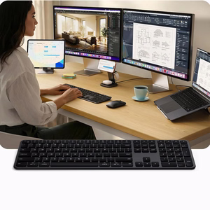 Wireless keyboard QWERTY Satechi Slim EX3 Mac / PC ST-KEX3C-EN black