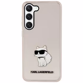 Karl Lagerfeld KLHCS23MHNCHTCP S23+ S916 roosa/roosa hardcase Ikonik Choupette