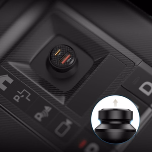 Tech-Protect CC45W Car Laadija USB-C PD 45W / USB-A QC 3.0 - must