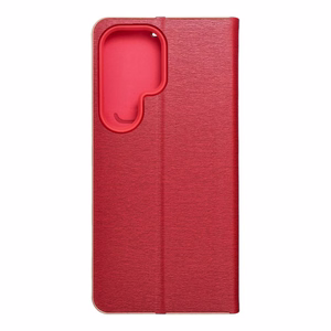 Флип-чехол для Samsung S25 ULTRA Luna Book Gold красный