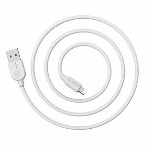 Borofone кабель BX14 LinkJet - USB на Lightning - 2,4A 2 метра белый