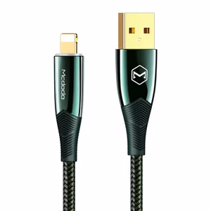 USB Kaabel Mcdodo CA-8065 roheline Lightning 180cm