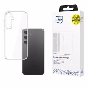 3mk Clear Ümbris jaoks Samsung Galaxy S25 - läbipaistev