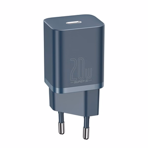 Baseus Super Si Quick Laadija 1C 20W with USB-C kaabel jaoks Lightning 1m (sinine)