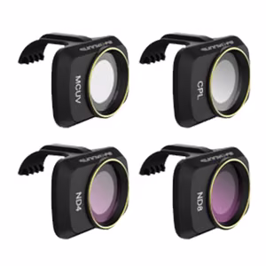 Komplekt of 4 filters CPL ND 4/8 UV Sunnylife jaoks DJI Mini 2 (MM-FI9257)