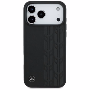 Mercedes Leather Laurel Leaves MagSafe Ümbris jaoks iPhone 17 Pro Max - Must