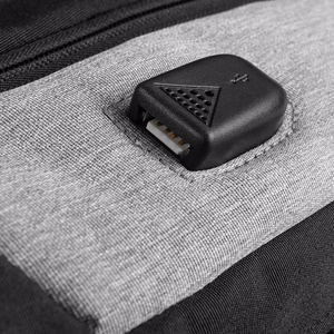 Modecom SMART 15 seljakott, must/hall, polüester