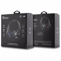 BMW Encmetal Logos Bluetooth ANC Over-Ear Kõrvaklapid - Must