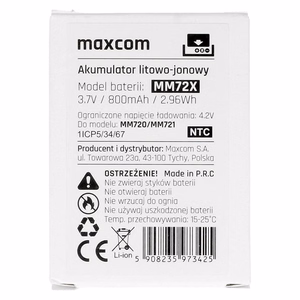 Originaal aku Maxcom MM720/MM721 - 800mAh (lahtiselt)