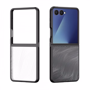 Telefoni ümbris Dux Ducis Aimo Samsung F751 Z Flip7 must