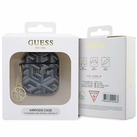 Guess GUA2PGCE4CK ümbris jaoks AirPods 1/2 - must GCube Charm
