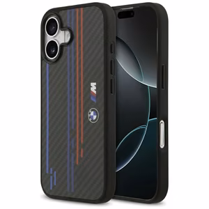 BMW M Kevlar Lines & Logo MagSafe Ümbris jaoks iPhone 17 - Must