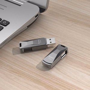 Флешка 16ГБ USB 3.0 (USB A) Hoco UD5 серая