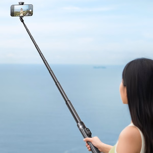 Wozinsky WRZP1 selfipulk automaatselt pikenevate jalgade ja statiivi funktsiooniga, 1.7 m - must