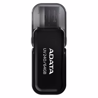 ADATA UV240 USB mälupulk 64GB USB 2.0 must