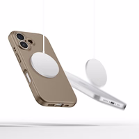 Tech-Protect Silikoon MagSafe Ümbris for iPhone 16E / 17E - pruun