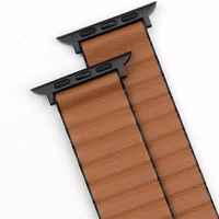 Beline Rihm Apple Watch Magnetic Pro 42/44/45/49mm must/pruun