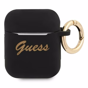Guess GUA2SSSK AirPods kate must/must Silikoon Vintage Script