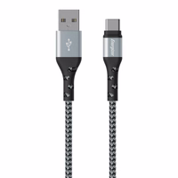 Energizer Ultimate - USB-A to USB-C connecting kaabel 2m (hõbedane)