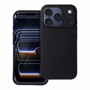 SILICONE MAG COVER (big hole) Ümbris compatible with MagSafe jaoks IPHONE 17 Pro must