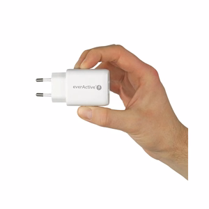 Laadija 1 x USB Quick Charge 3.0, 1 x USB-C PD PPS 25W valge