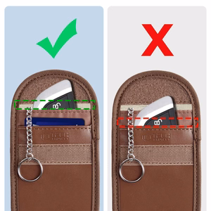 Tech-Protect KLR100 RFID Blocking Car Key Ümbris - Brown