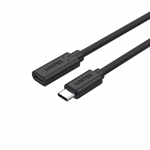 UNITEK C14086BK USB kaabel USB 3.2 Gen 2 (3.1 Gen 2) 0,5 m USB C Must