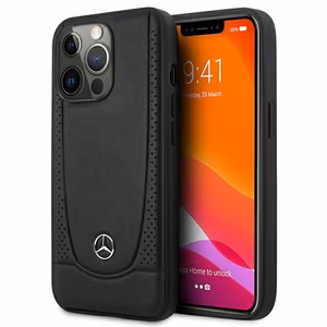 Mercedes MEHCP15XARMBK iPhone 15 Pro Max 6.7" must/must hardcase Leather Urban