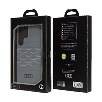 Audi IML Geometric Pattern Ümbris S24 Ultra S928 hall/hall hardcase AU-IMLS24U-A6/D3-GY
