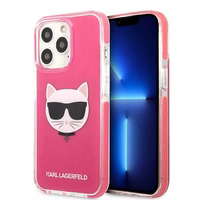 KARL LAGERFELD KLHCP13XTPECPI IPHONE 13 PRO MAX 6.7 "ÜMBRIS FUCHSIA/FUSCHIA CHOUPETTE HEAD