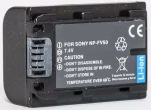 Sony, aku NP-FV50