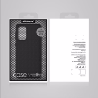 Nillkin Textured Case vastupidav tugevdatud ümbris koos geelraami ja nailonist tagaküljega Samsung Galaxy A73 jaoks must