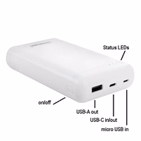 Akupank INTENSO 20000 mAh, 3.1A, USB Type-C, USB