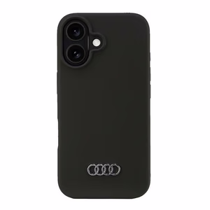 Audi Silicone Ümbris iPhone 16 6.1" must/must hardcase AU-LSRIP16-Q3/D1-BK