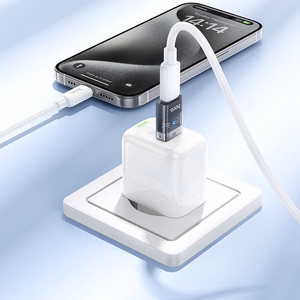 Adapter USB A USB C Hoco UA36C läbipaistev must