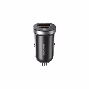 Maxlife MXCC-05 PD QC автомобильное зарядное устройство 1x USB-C 1x USB 35W черный