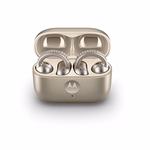 Motorola moto buds loop kõrvaklapid juhtmevabad kõrvale klammerduvad kõned/muusika/sport/igapäevane Bluetooth beež