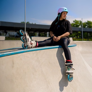 Wozinsky M BMX/tõukeratta kiiver - roosa gradient