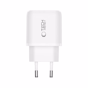 Tech-Protect NCA45W-GAN 2-portiline 45W seinalaadija - valge