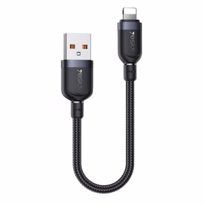 YESIDO KAABEL CA131L 12W USB - LIGHTNING 0.3M 2.4A must