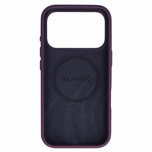 Liavec Silky ümbris metallist kaameraraamiga mudelile iPhone 18 Pro Max/17 Pro Max, lilla