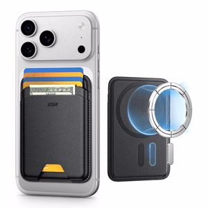 ESR Classic RFID-kaitsega MagSafe magnetiline telefoni kaarditasku – must