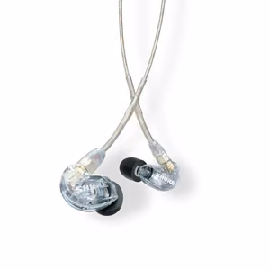 Shure SE215 – heli isoleerivad kõrvasisesed kõrvaklapid, läbipaistvad