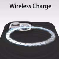 Tel Protect Wave Magsafe Ümbris jaoks Samsung Galaxy S23 must