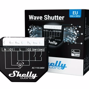 Shelly Qubino Wave Shutter elektriline relee must